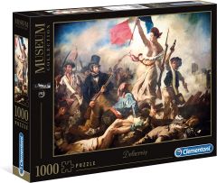 CLE39549 - Puzzle Le louvre collection - La liberté au service du peuple – 1000 pièces