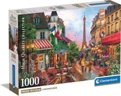 CLE39705 - Puzzle avec poster Les fleurs à Paris – 1000 pièces