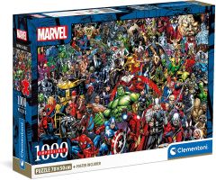 CLE39709 - Puzzle impossible Marvel – 1000 pièces