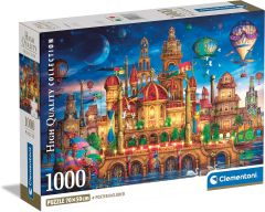 CLE39778 - Puzzle avec poster Downtown – 1000 pièces