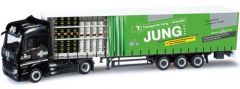 HER301329 - Camion avec semi tautliner MERCEDES Actros Bigspace  de l'entreprise TJ JUNG
