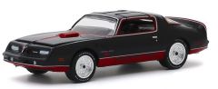 GREEN30149 - Voiture de 1978 couleur Noire et rouge - PONTIAC Firebird Macho AM