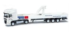 HER301497 - Camion avec plateau DAF XF105 SSC  de l'entreprise SPEDITION LAND
