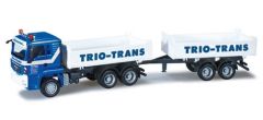 HER301619 - Porteur benne MAN TGS L avec benne 2 essieux  de l'entreprise TRIO TRANS