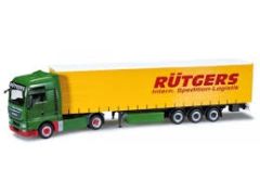 HER301701 - Camion avec semi tautliner MAN TGX XXL Euro5  de l'entreprise RUTGERS