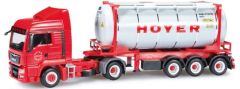 HER302708 - Camion avec porte container et container HOYER – Man TGS LX Euro 6 4x2