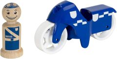 BRIO30336 - Jouet contenant 2 Pièces – Moto de police