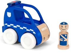 BRIO30377 - Jouet contenant 2 Pièces – Voiture avec son et lumière de Police