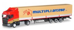 HER304061 - Camion avec remorque bâchée MULTIPLI ARCESE – SCANIA R13 HL 4x2