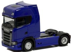 HER306768-002 - Camion solo de couleur bleu - SCANIA CS20 HD