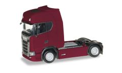 HER306768-003 - Camion solo de couleur rouge rubis – SCANIA S CS20 HD 4x2