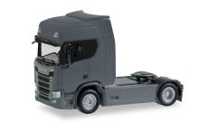 HER307185-003 - Camion solo de couleur gris – SCANIA CR 20 HD