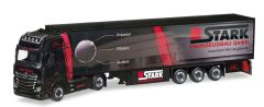 HER308380 - Camion avec semi remorque TRIO TRANS / STARK FAHRZ – MERCEDES Actros Giga 4x2