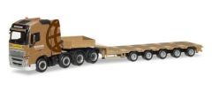 HER309523 - Camion avec remorque porte engins RENSINK - VOLVO FH16 Gl. 8X4