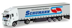 HER310048 - Camion avec semi bâchée Spedition SCHUMANN – IVECO Stralis XP 4x2