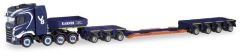 HER311564 - Camion avec plateau surbaissé KARNER SCHWERTANSPORTE - SCANIA CS 20 HD 8x4