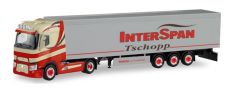HER311618 - Camion remorque Tschopp INTERSPAN - RENAULT T 4x2
