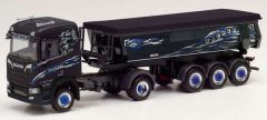 HER311991 - Camion avec benne bâchée WAGNER - SCANIA CR20 4x2