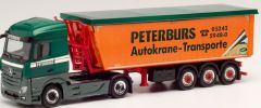 Camion avec benne PETERBURS - MERCEDES Actros 4x2
