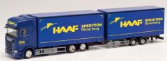 HER312028 - Camion porteur avec remorque HAAF - SCANIA CS20 HD 6x4