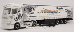 HER312073 - Camion avec remorque bâchée KOBLAR Transport - RENAULT T 4x2