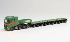 HER312097 - Camion avec plateau 10 essieux MERCEDES ACTROS SLT MAX WILD
