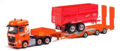 HER312196 - Camion avec porte engin 3 essieux MERCEDES BENZ Actros  FEHRENKOTTER