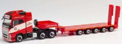 HER312264 - Camion avec porte engins COLONIA - VOLVO FH16 Globetrotter 6x4