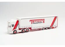 HER312363 - SCANIA R 6x4 avec remorque bachée 3 essieux TOTEN TRANSPORT