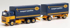 HER312585 - Camion porteur avec remorque ASG - SCANIA 141 6x4