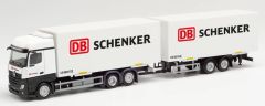 HER312967 - Camion porteur avec remorque SCHENKER – MERCEDES Actros B. 6x2