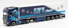 HER313261 - Camion avec remorque frigorifique IFL NACHTMARE - DAF XF SSC 4x2