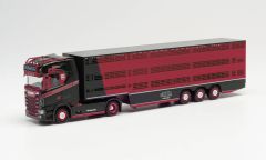 HER313391 - Camion avec remorque bétaillère HACHMEISTER – SCANIA CS20 HD 4x2