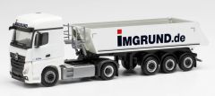 HER313582 - Camion avec benne Schmitz IMGRUND - MERCEDS Actros 4x2