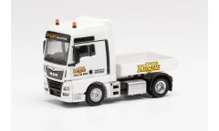 HER313681 - Camion solo avec plate-forme CIRCUS KRONE – MAN TGX XXL euro 6c