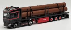 HER313773 - Camion avec plateau et chargement MARTEN NOOTELMANN – DAF XF SSC 4x2