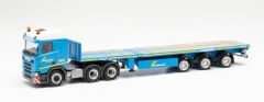 HER313858 - Camion avec plateau FELBERMAYR - SCANIA CR 20 ND 6x4