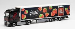Camion avec remorque frigorifique ZENTIS AACHEN - RENAULT T 4x2 Lowliner