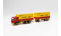 HER313902 - Camion porteur avec remoruqe SVERIGE ASIEN – SCANIA 141 6x4