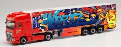 HER313995 - Camion avec remorque frigorifique Spedition WIRTZ - DAF XF SSC 4x2