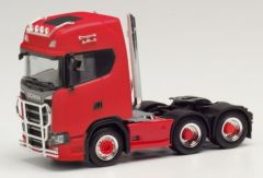 HER314053 - Camion solo de couleur rouge – SCANIA CS 20 HS 6x2