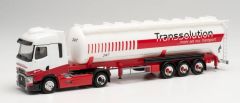 HER314077 - Camion avec remorque silo TRANSSOLUTION – RENAULT T 4x2
