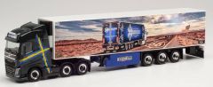 HER314145 - Camion avec remorque frigorifique HAWTHORNS - VOLVO FH Gl. XL 6x2