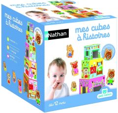 NAT31438 - Jeu d'éveil – mes cubes à histoires