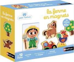 NAT31541 - Magnets en bois – A la ferme