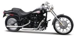 MST4165 - Moto de 2002 noire - HARLEY DAVIDSON  FXSTB Night Train