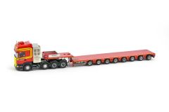 IMC32-0010 - Camion 8x4 SCANIA R6 avec plateau 8 essieux NOOTEBOOM MCO NEEB