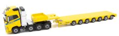 IMC32-0034 - Camion avec plateau TER LINDEN - Volvo FH04 Globetrotter 8x4