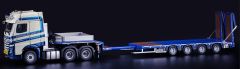 IMC32-0073 - Camion avec porte engins aux couleurs du transporteur SCHOONES - MERCEDES Actros BigSpace 6x4