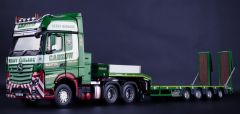 IMC32-0132 - Camion avec porte engins aux couluers CADZOW - MERCEDES Arocs Gigaspace 6x4